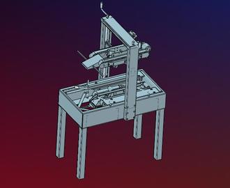 3D打印模型免费下载 胶带工字型封箱机STL/CAD模型全面解析